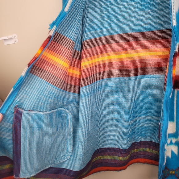 Yari Artesanias Wool Zipper Jacket size L - Picture 5 of 8